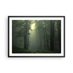 Plagát v čiernom ráme - Než sa prebudí - 70x50 cm
