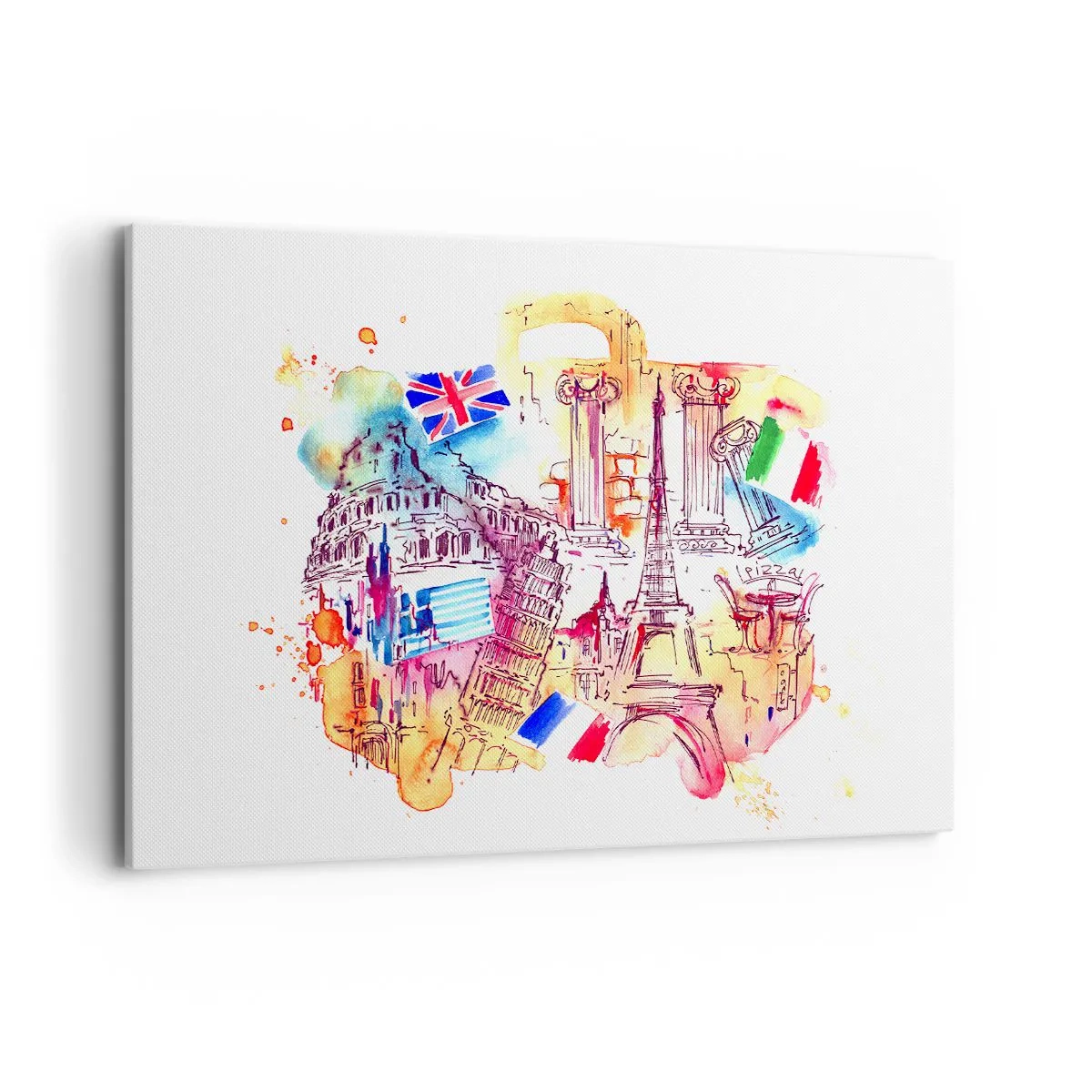 Obraz na plátne - Európske turné - 120x80 cm