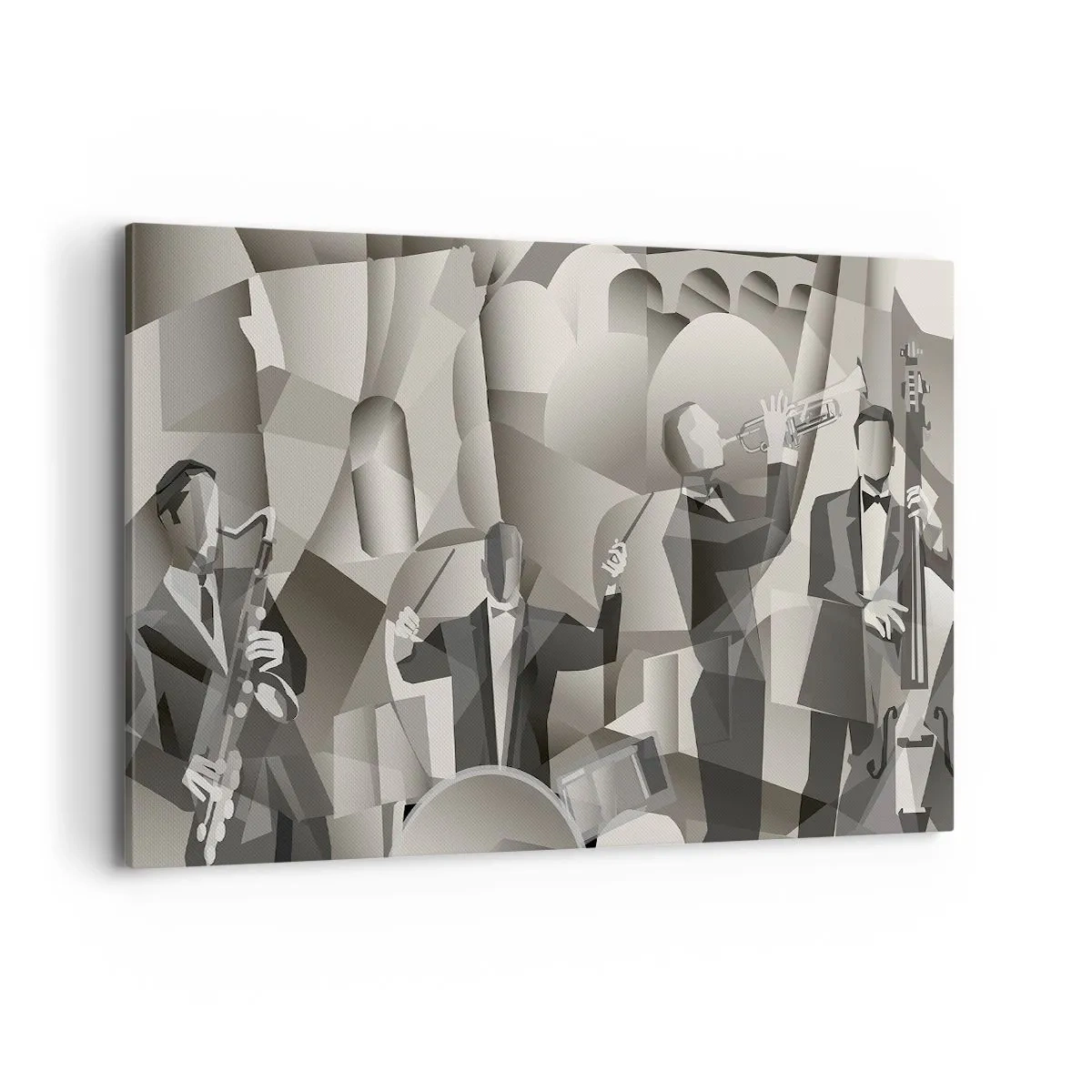 Obraz na plátne - V priestore zvukov - 120x80 cm