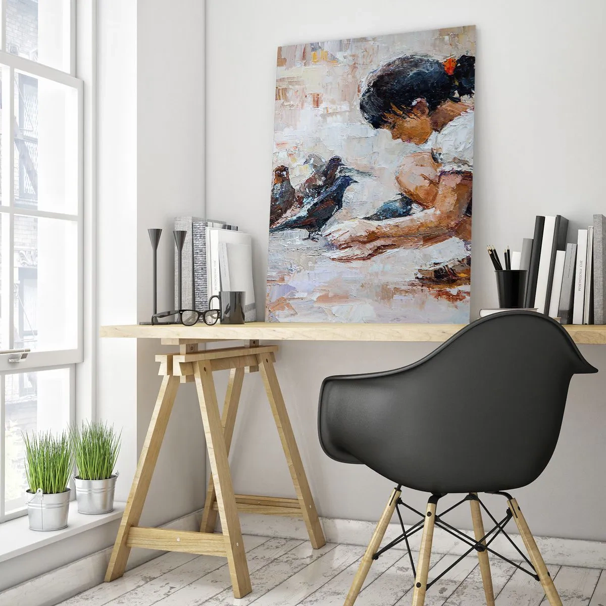 Obraz na skle - Maličkí a najmilší - 50x70 cm