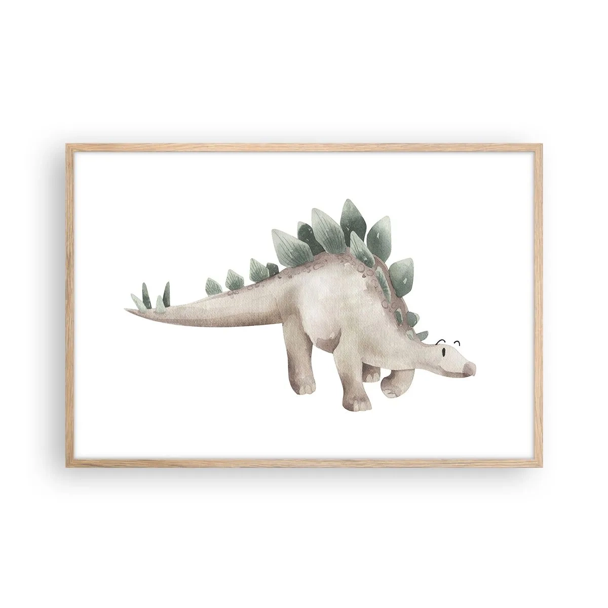 Plagát v ráme zo svetlého duba - Váš priateľ - 91x61 cm