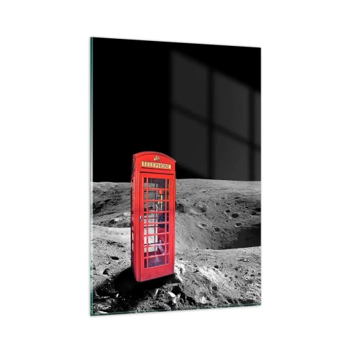 Obraz na skle - Kozmický žart - 80x120 cm