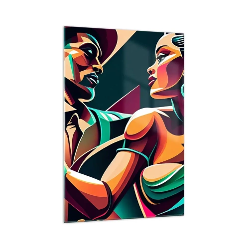 Obraz na skle - V rytme srdca - 70x100 cm