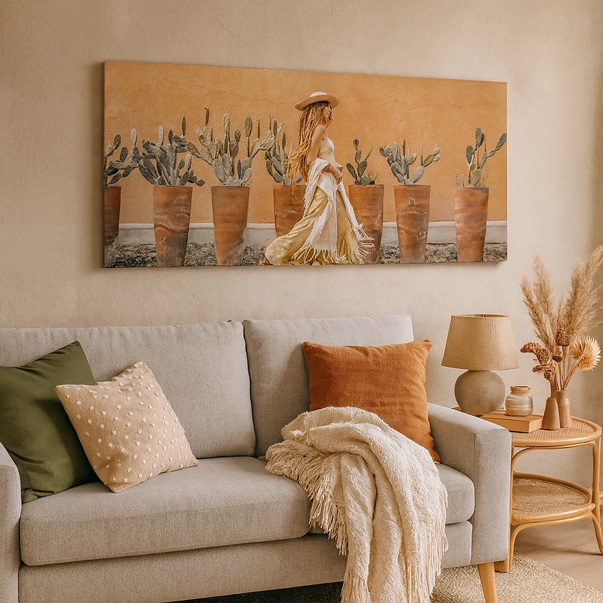 Obraz na plátne - V hippie štýle - 30x30 cm