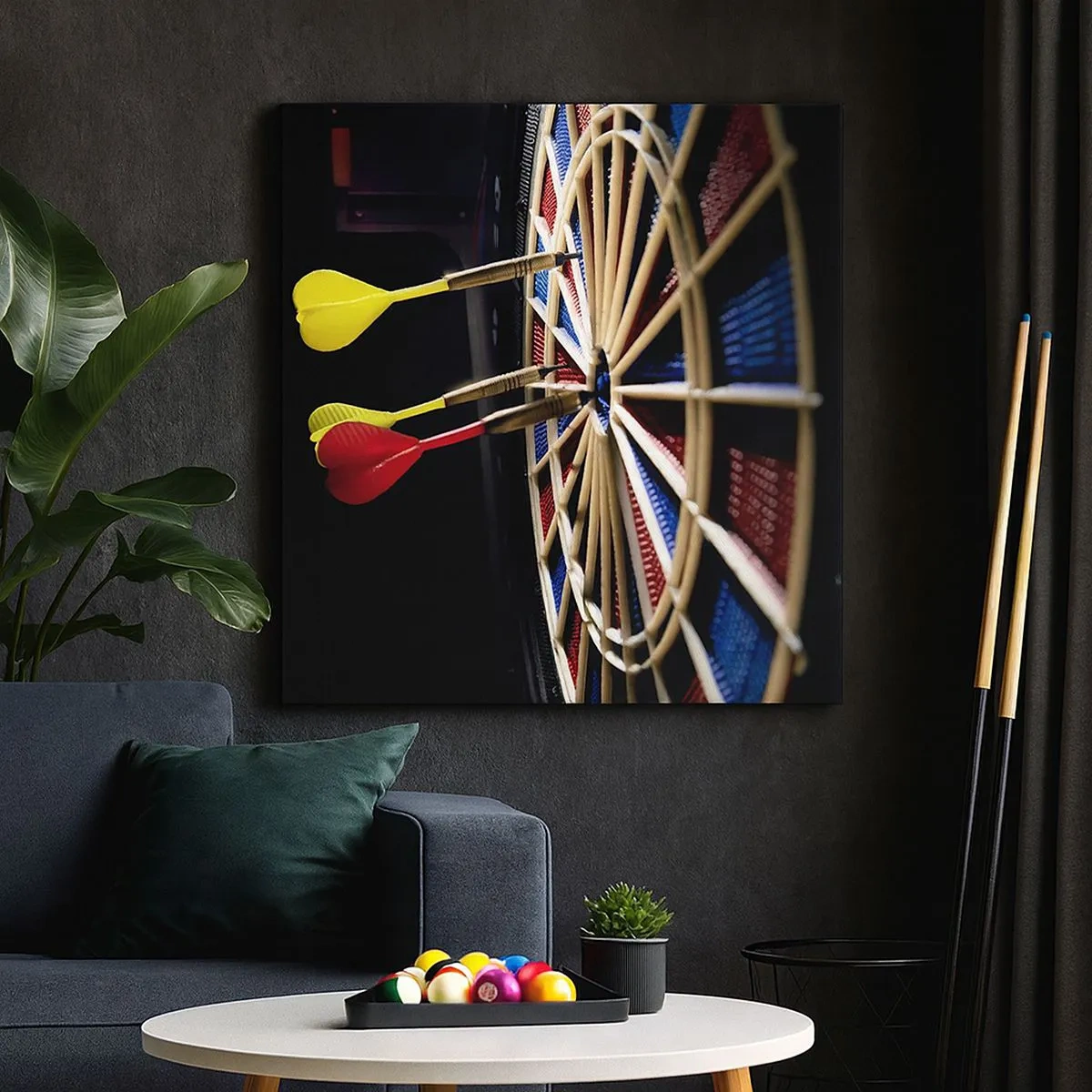 Obraz na plátne - Presný zásah - 30x30 cm