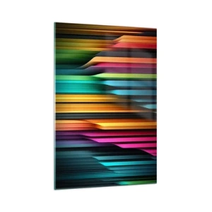 Obraz na skle - Svetelný organ - 70x100 cm