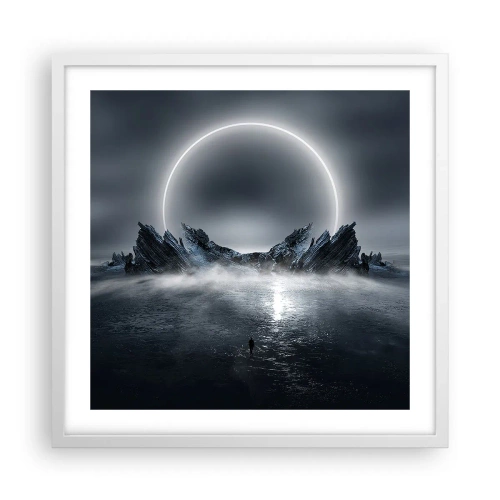 Plagát v bielom ráme - Finále príbehu - 50x50 cm