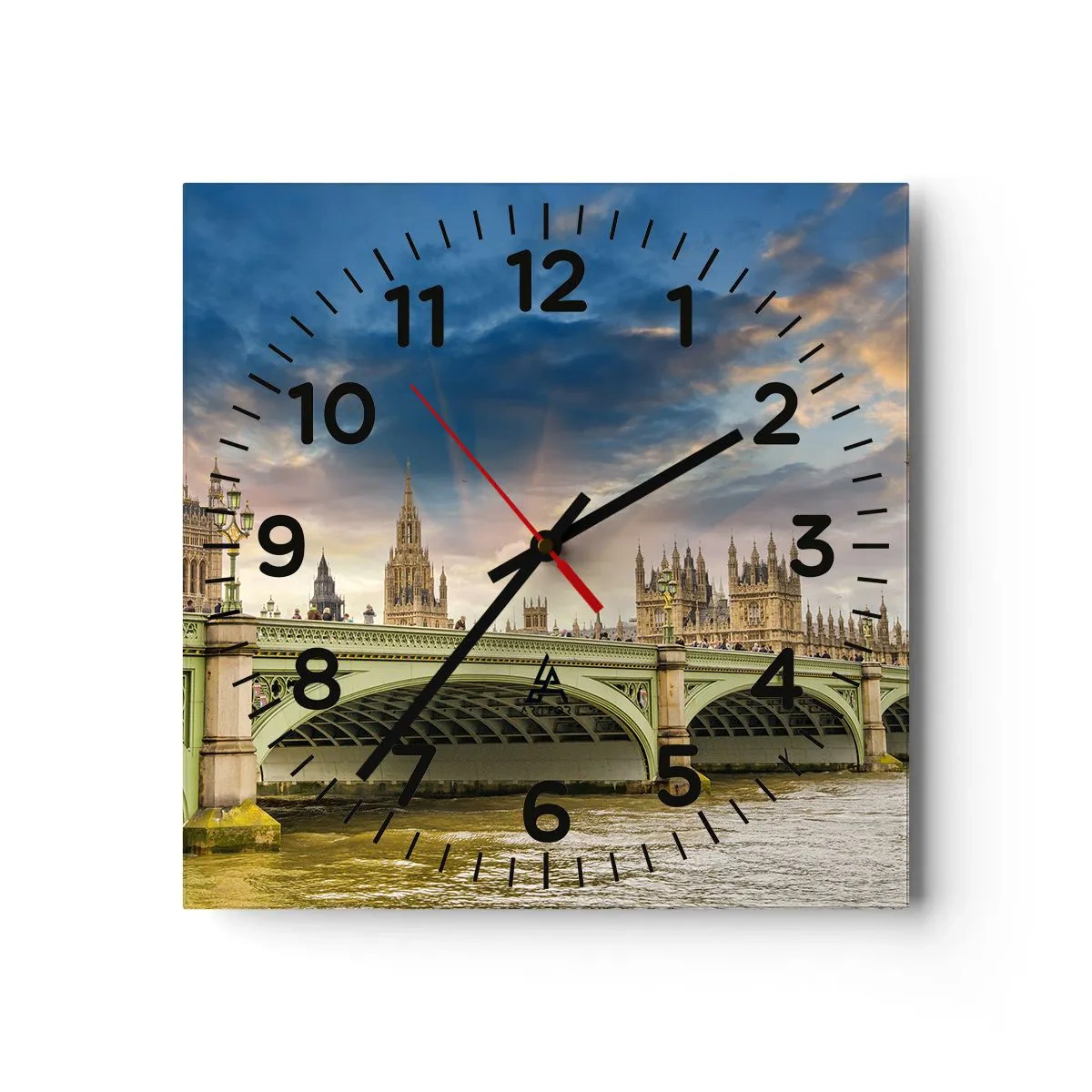 Nástenné hodiny - Čas sa zastavil v Impériu - 30x30 cm