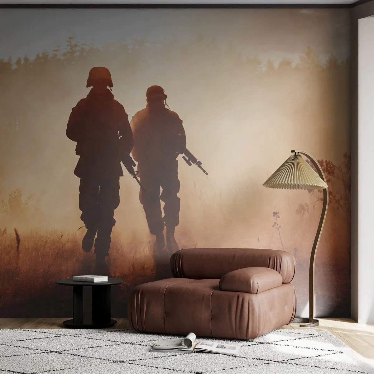 Fototapeta Standard Eco - Call of Duty - Vojak, Puška, Vojenské - 400x280 cm