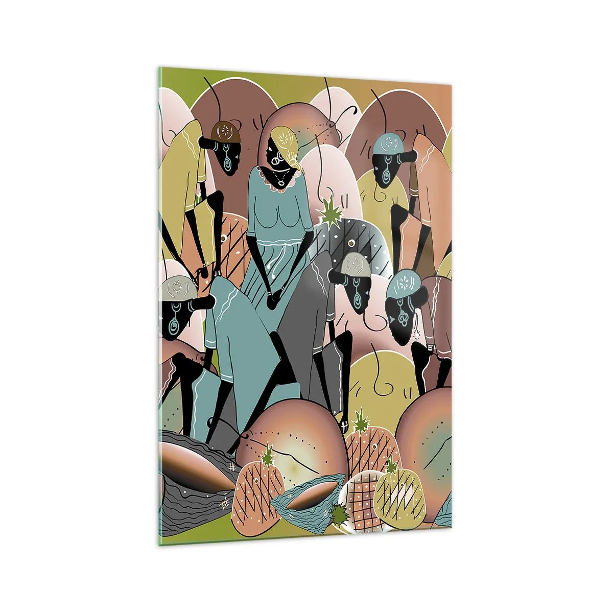 Obraz na skle - Blíži sa veľký sviatok - 70x100 cm