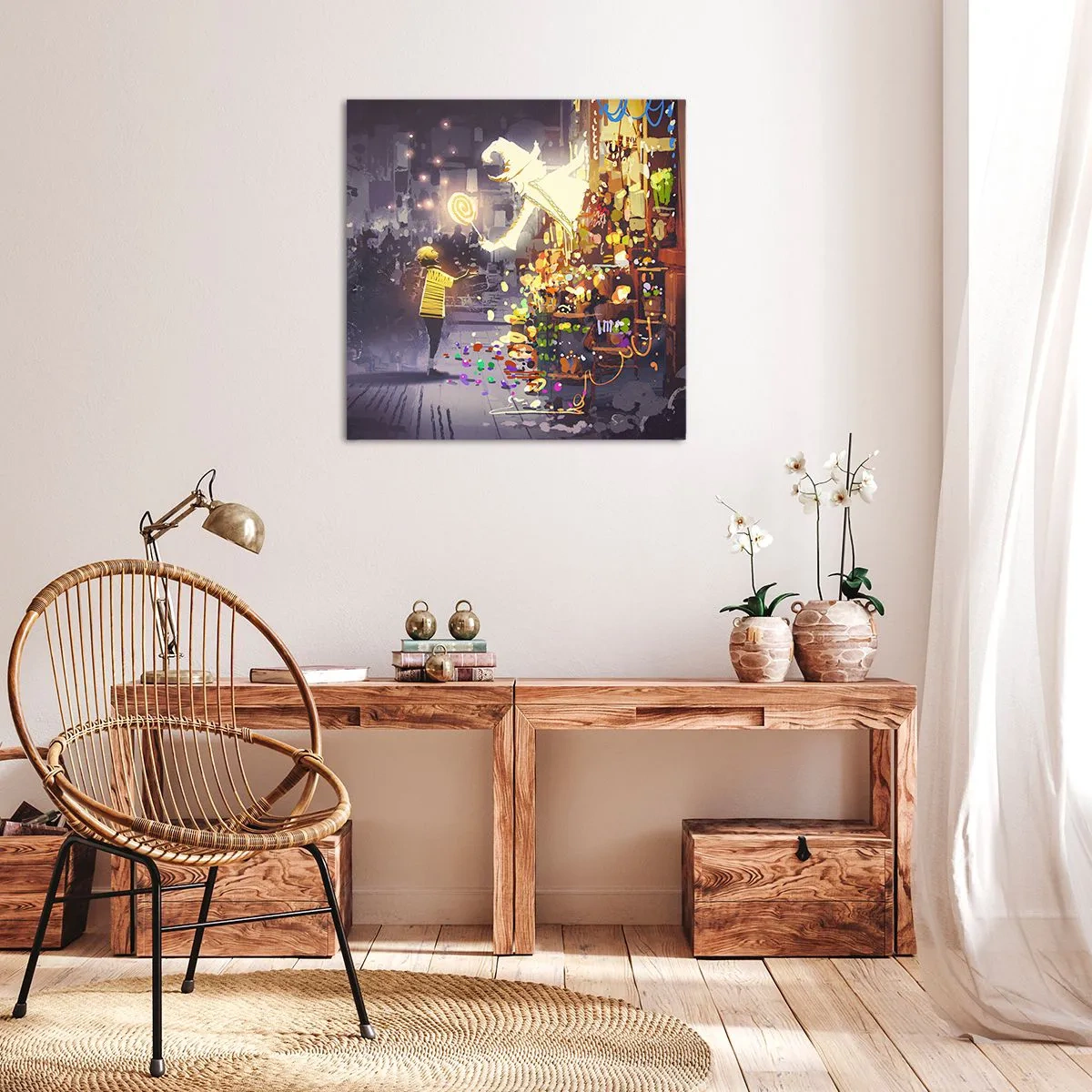 Obraz na plátne - Kúzla existujú - 60x60 cm