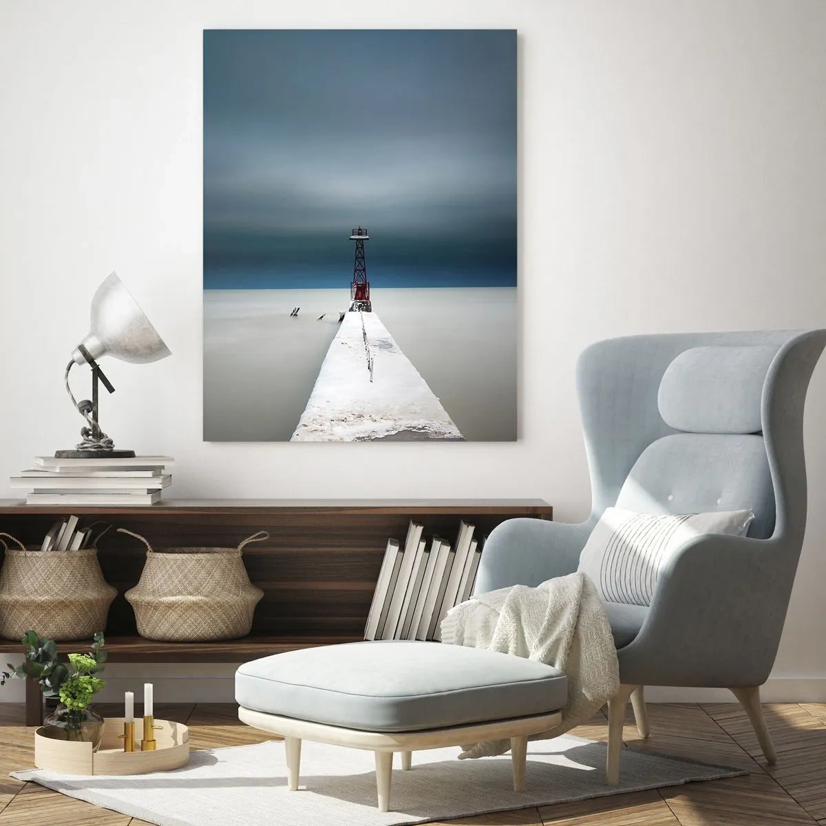 Obraz na skle - Stretnúť sa s nekonečnom - 50x70 cm