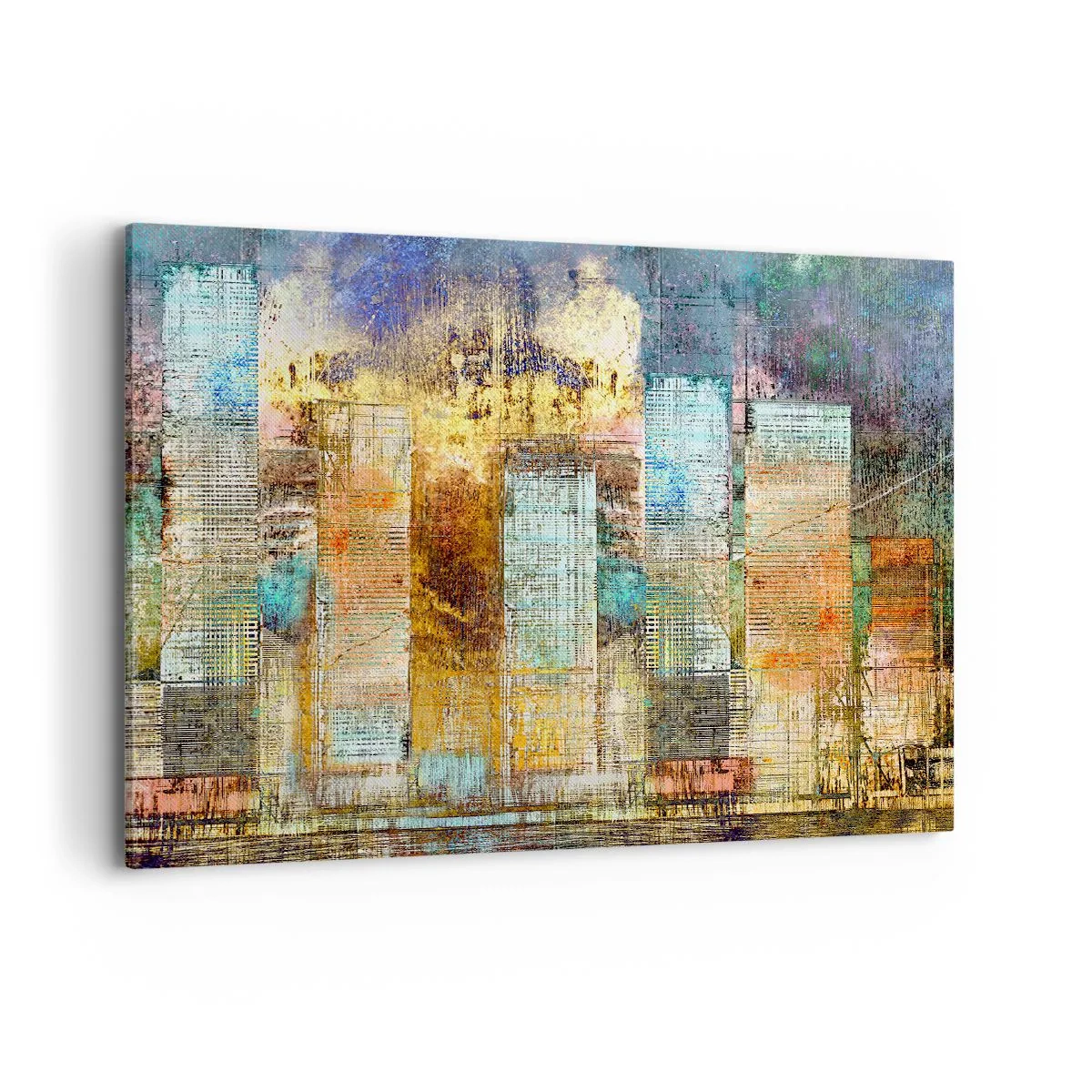 Obraz na plátne - Slnečná metropola - 100x70 cm