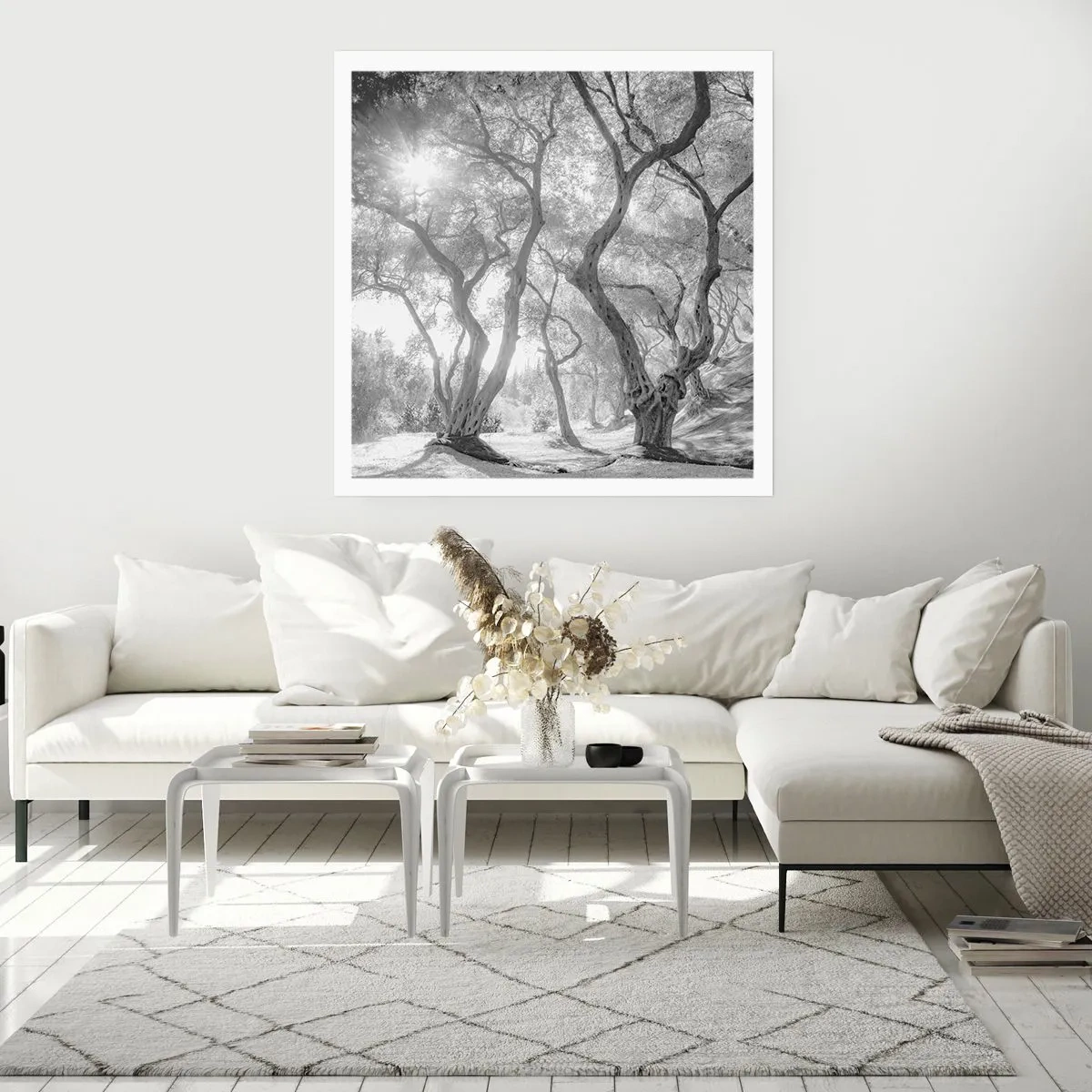 Plagát - V olivovom háji - 50x50 cm