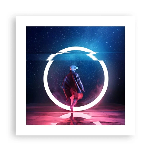 Plagát - Medzi svetmi - 40x40 cm