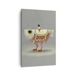 Obraz na plátne - Rybí jazdec - 80x120 cm