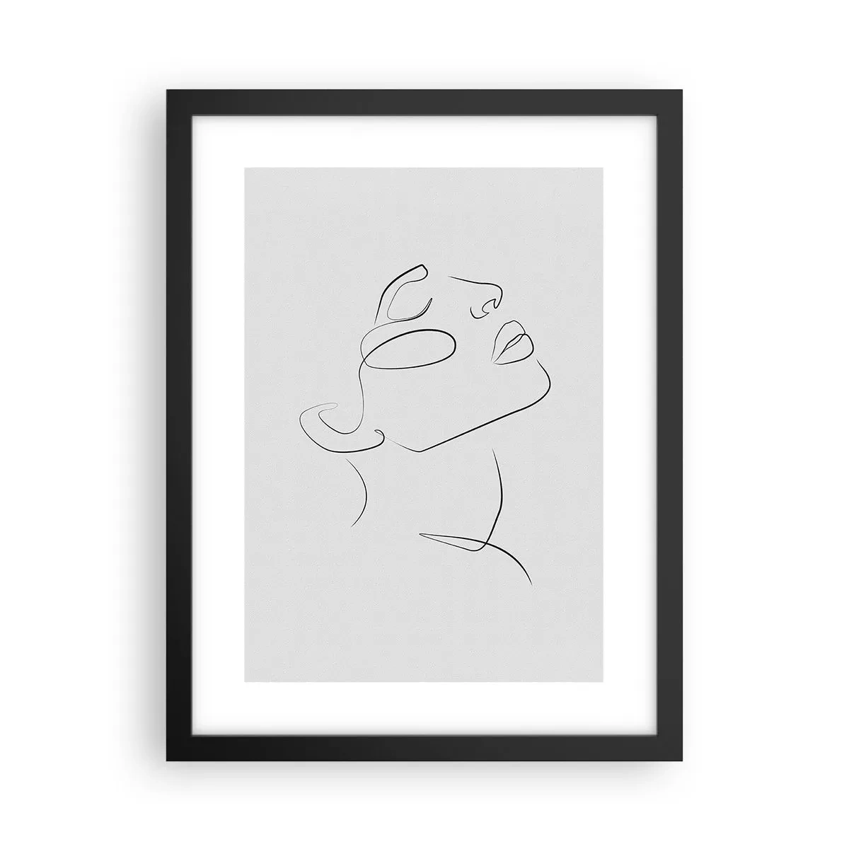 Plagát v čiernom ráme - Meandre sna - 30x40 cm