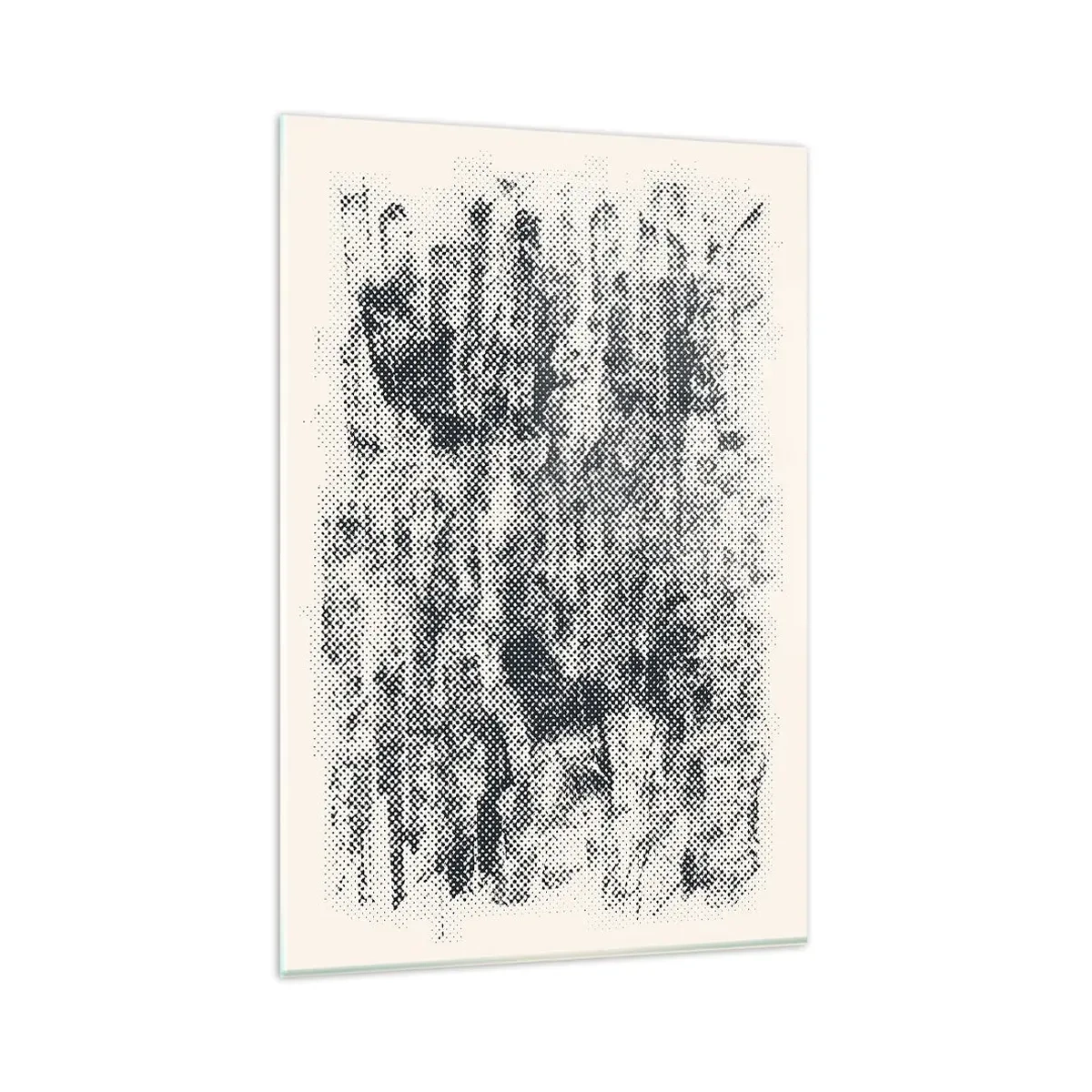 Obraz na skle - Hmlistá kompozícia - 80x120 cm
