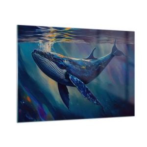 Obraz na skle - Vitaj v mojom svete - 100x70 cm