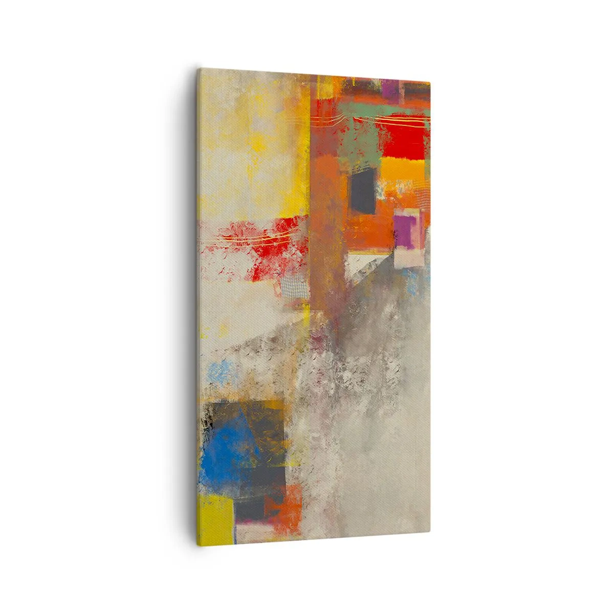 Obraz na plátne - Geometria farieb - 55x100 cm