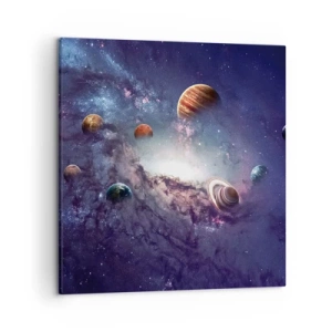 Obraz na plátne - Slnko a tanec - 50x50 cm
