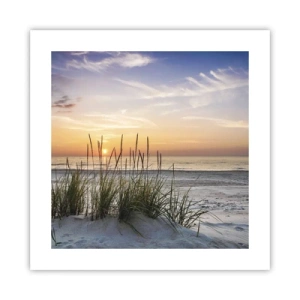 Plagát - Pozri sa, predstav si a pociť - 40x40 cm