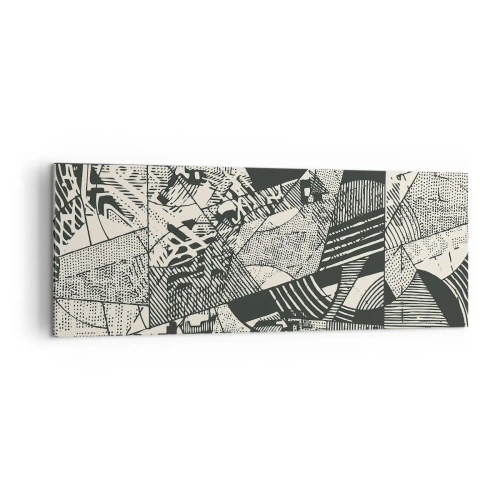 Obraz na plátne - Dynamika súčasnosti - 140x50 cm