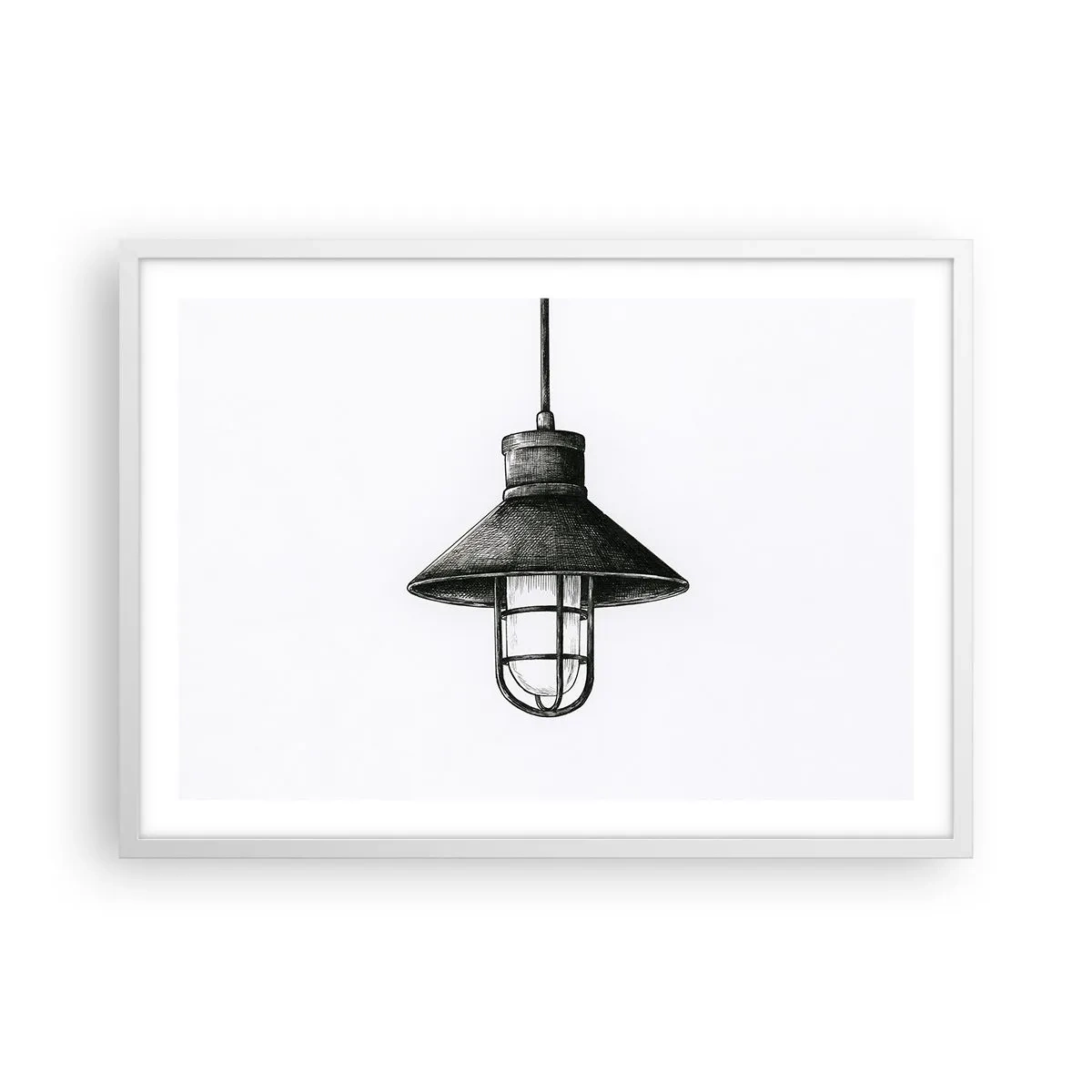 Plagát v bielom ráme - Ako pred rokmi… - 70x50 cm