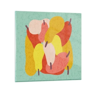 Obraz na skle - Ochutnajte letné slnko - 70x70 cm