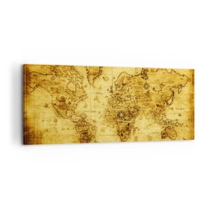 Obraz na plátne - Tento svet je divný - 100x40 cm