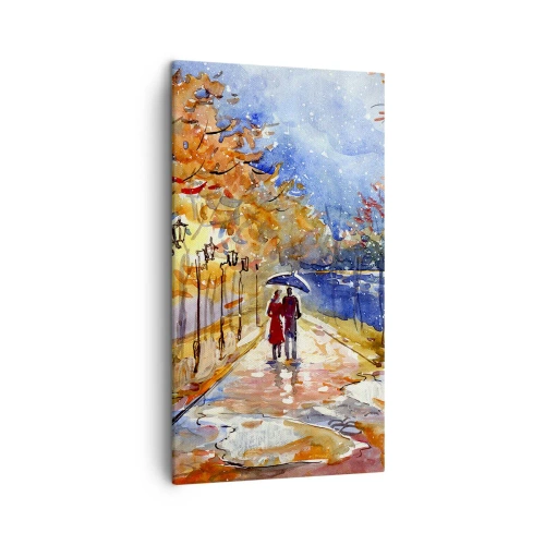 Obraz na plátne - Spoločne k hranici času - 45x80 cm