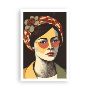 Plagát - Koralová dáma - 61x91 cm