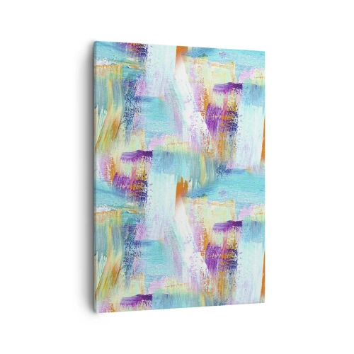 Obraz na plátne - Veselé striedavé cákance - 50x70 cm