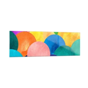Obraz na skle - Pôvodná plnosť života - 160x50 cm