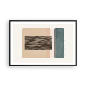 Plagát v čiernom ráme - Všetko v poriadku - 91x61 cm