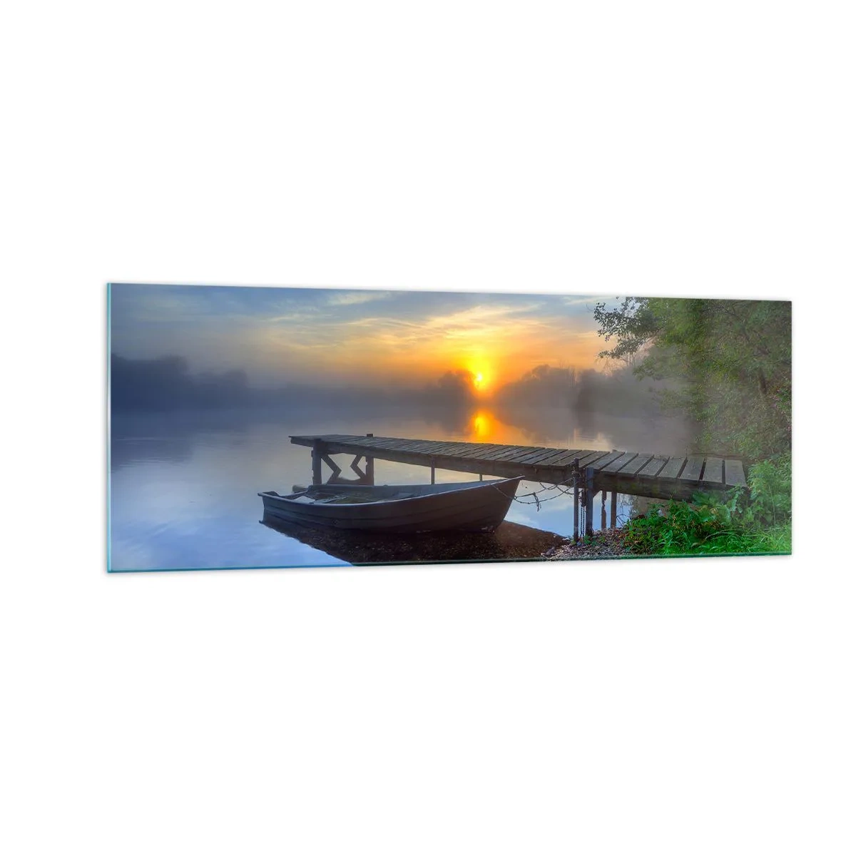 Obraz na skle - Ako sa obyčajné mení na kúzelné - 140x50 cm