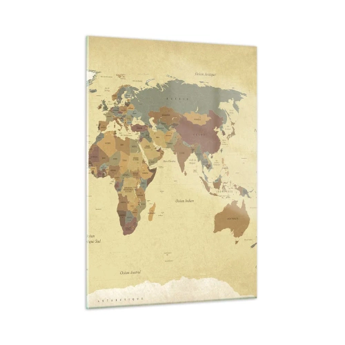 Obraz na skle - Pre teba - celý svet - 50x70 cm