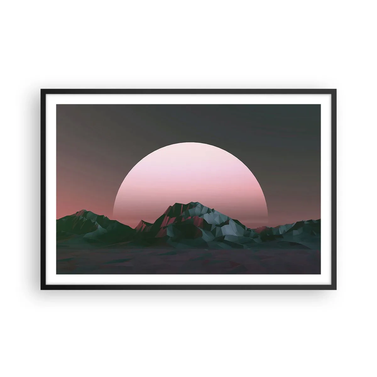 Plagát v čiernom ráme - V susednej galaxii - 91x61 cm