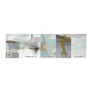 Vzorka fototapety Premium Canvas - Hmlistá abstrakcia - Abstrakcia, Kus, Svetlý - 100x30 cm