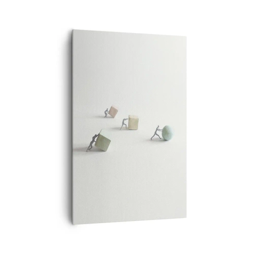 Obraz na plátne - Život samotný - 80x120 cm