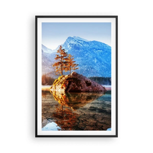 Plagát v čiernom ráme - Príroda v novom svetle - 61x91 cm