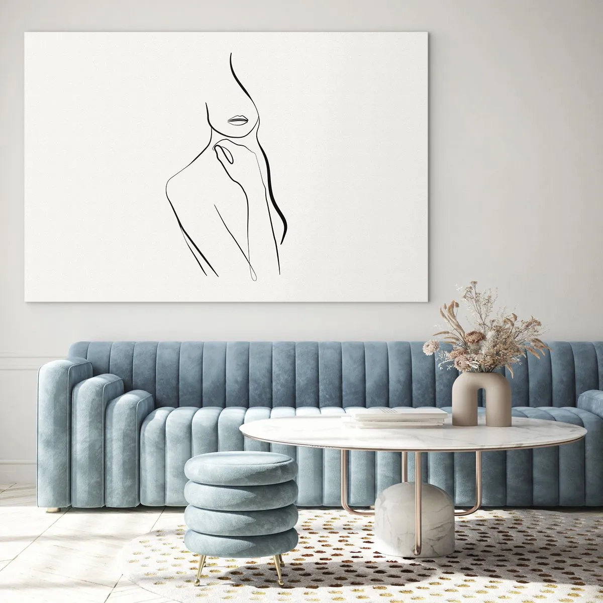 Obraz na skle - Vlna melanchólie - 120x80 cm