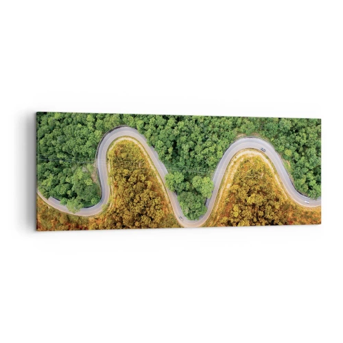 Obraz na plátne - Hranice a prelomy - 140x50 cm