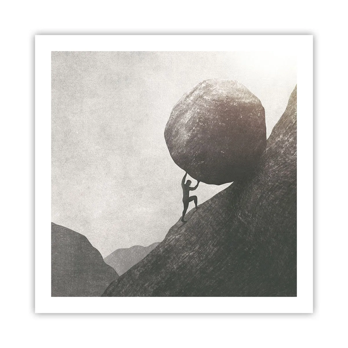 Plagát - Verím, proti všetkej nádeji - 60x60 cm