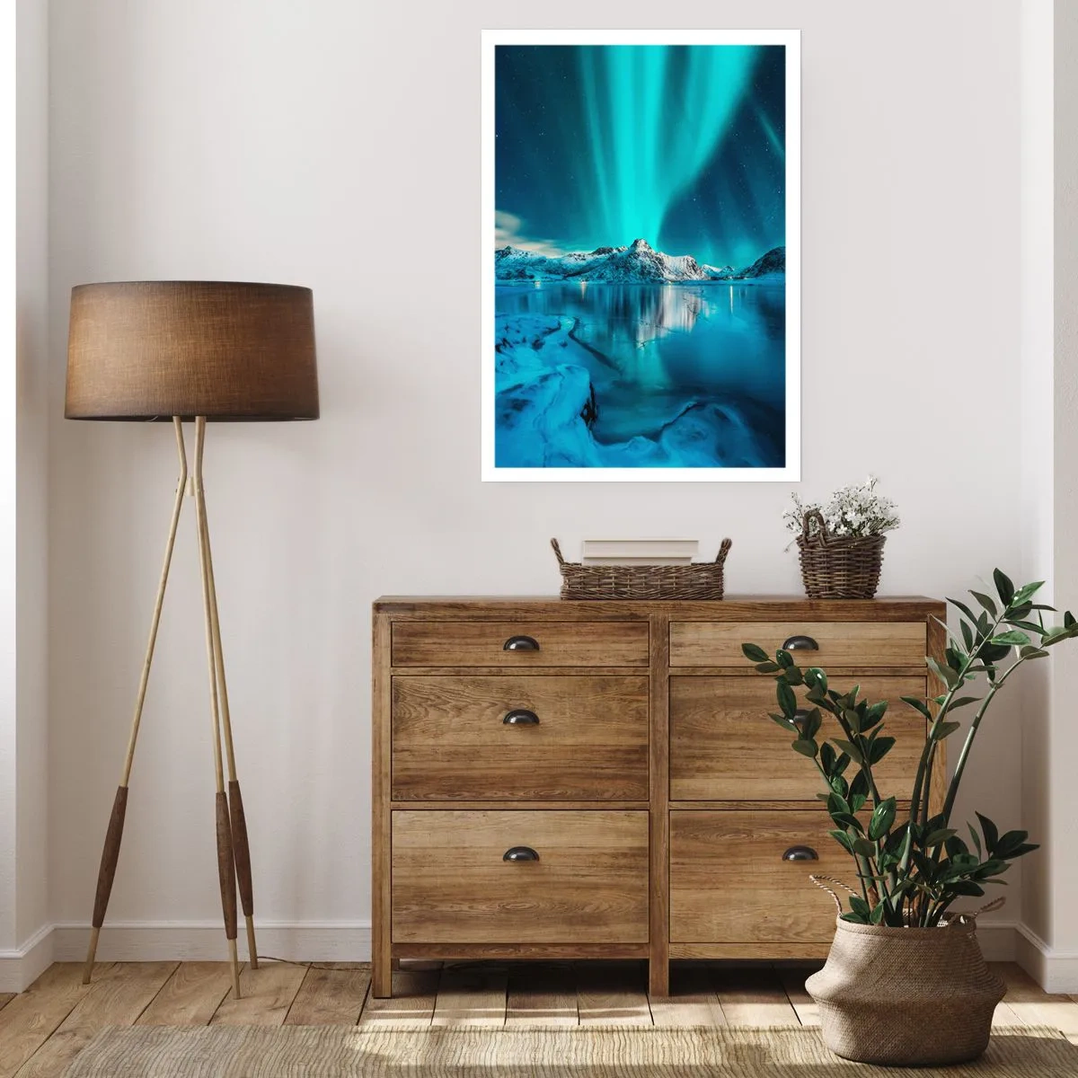 Plagát - Noc plná svetla - 40x50 cm