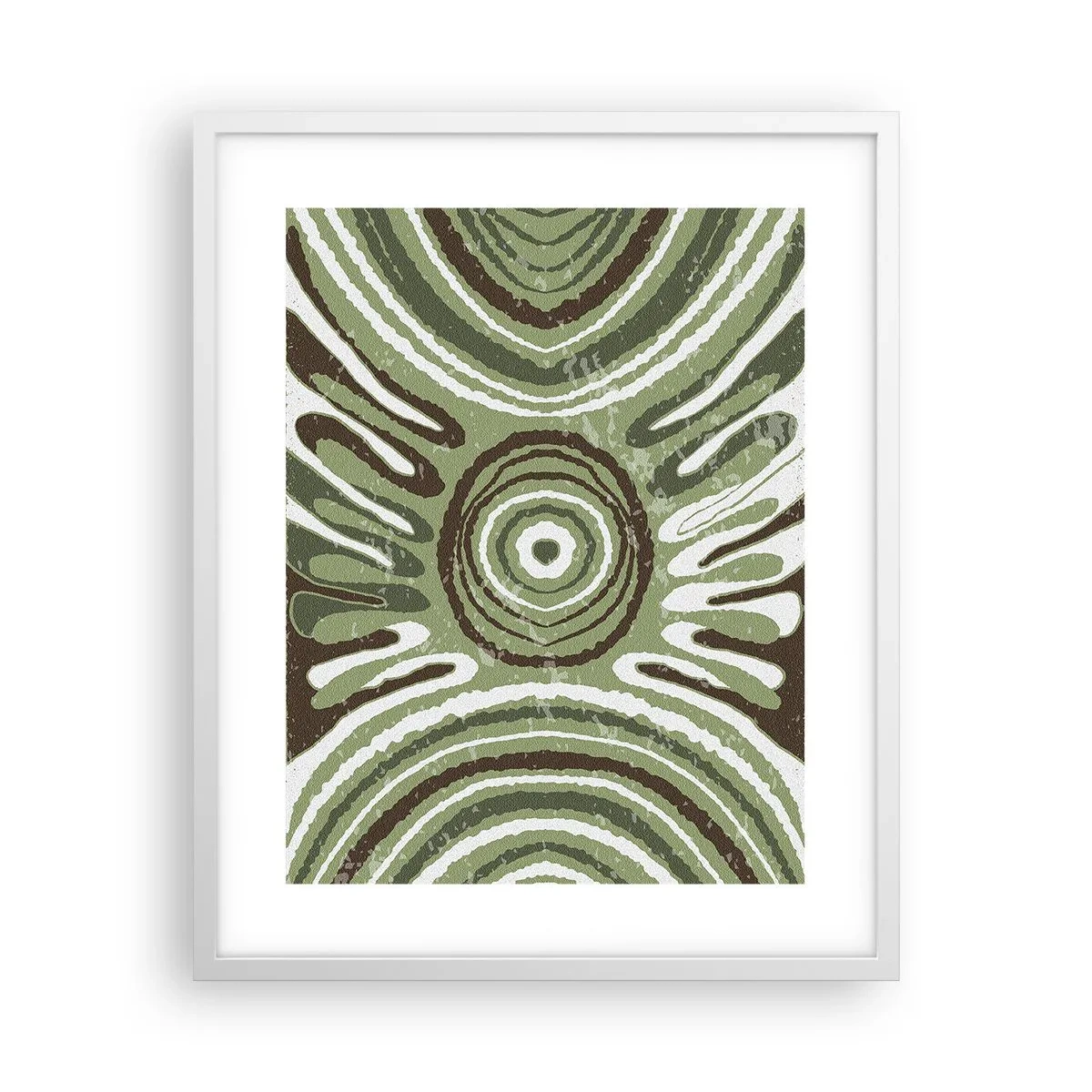 Plagát v bielom ráme - Explózia emócií - 40x50 cm