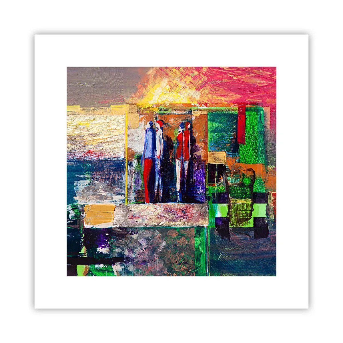 Plagát - Vzťahy a emócie - 30x30 cm