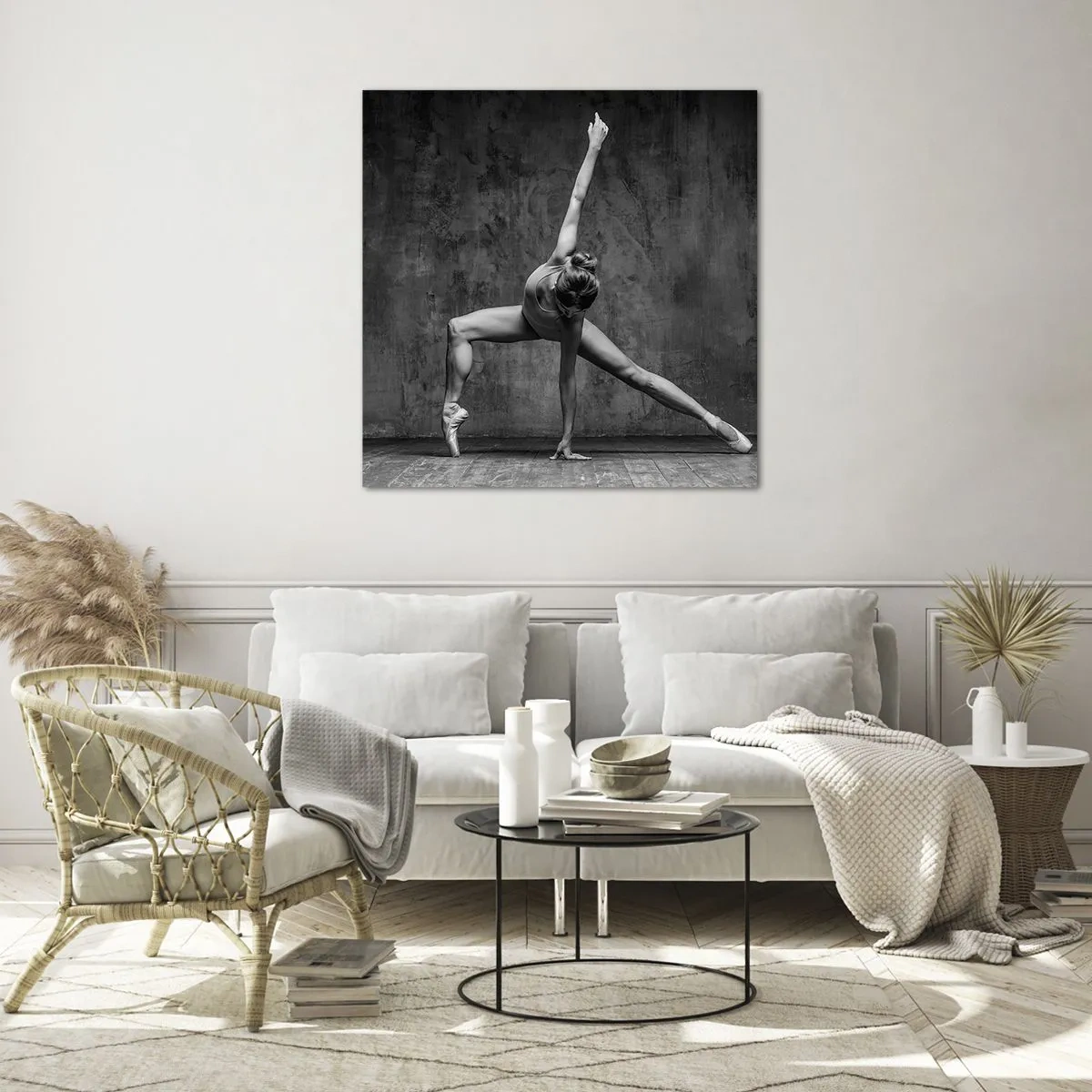 Obraz na skle - Ideál rovnováhy - 70x70 cm