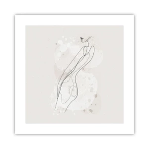 Plagát - Zablúdiť pohľadom - 40x40 cm