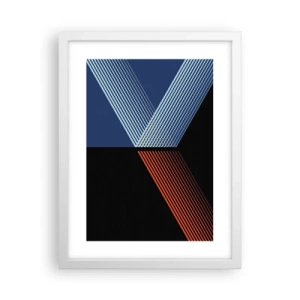 Plagát v bielom ráme - Jednoduchý príbeh - 30x40 cm